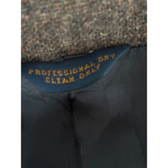 Pendleton Blazer Men's Size 42 Virgin Wool Elbow Patch Winglet Coat Suit Jacket - Picture 4 of 11